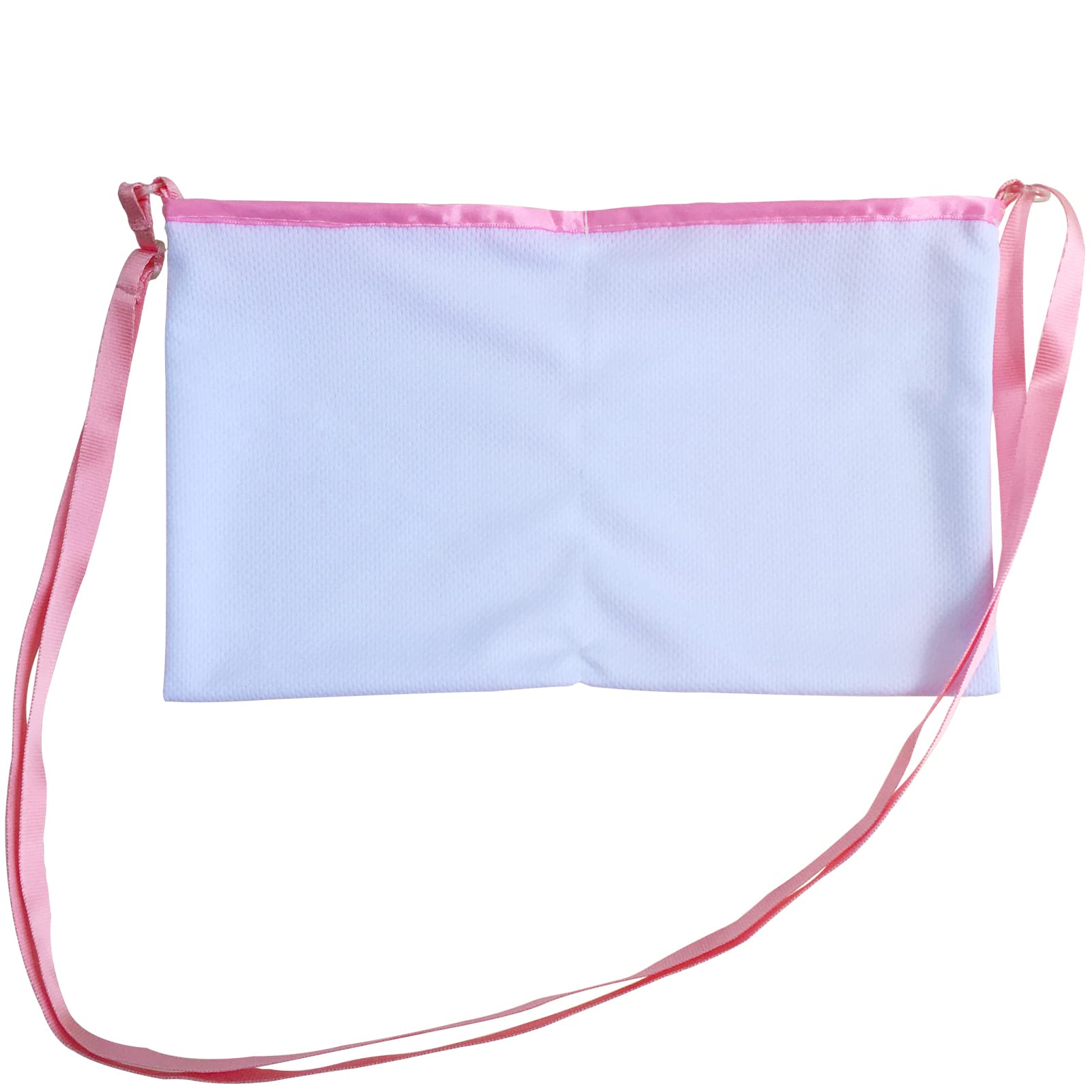 Quick Dry Mastectomy Drain Shower Bag - Post Surgery Drainage Pouch Holder for Tummy Tuck & Breast Reconstruction - Stretchy JP Drains Management Pockets - Ideal for Post-Op Care, Abdominal & Explant Recovery - White (Perfect for Showering & Daily Activities After Surgery)