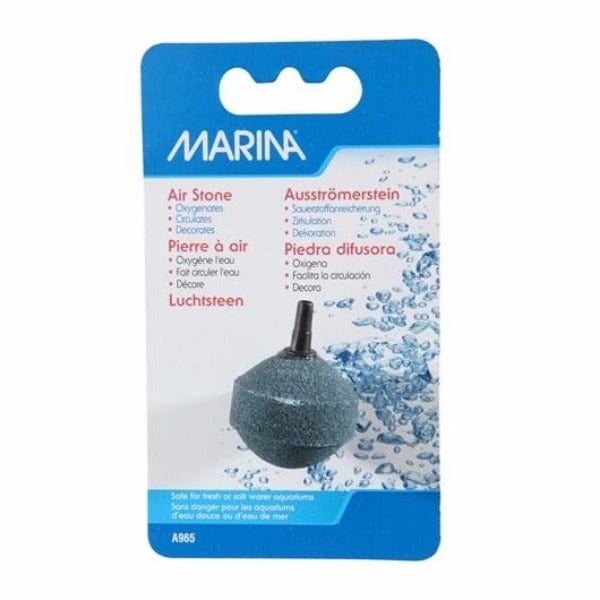 Premium Marina Round Airstone for Aquariums & Fish Tanks - High Oxygenation Air Stone Diffuser for Hydroponics, Fish Breeding, and Aquatic Plants - Perfect for Home Aquariums, Ponds, and Water Features