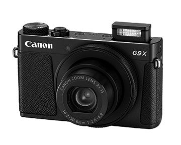 Canon PowerShot G9X Mark II Digital Camera 20.1MP 1-inch Sensor 3x Zoom 1080p Video WiFi NFC (Black) - Perfect for Travel Photography & Vlogging