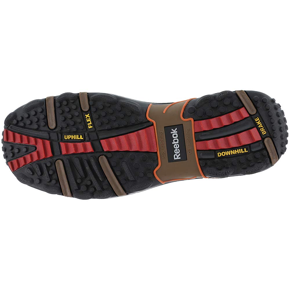 Reebok Women's Tiahawk Composite Toe Met Guard Work Safety Shoes - Brown | Lightweight & Comfortable for Construction, Warehouse & Industrial Work