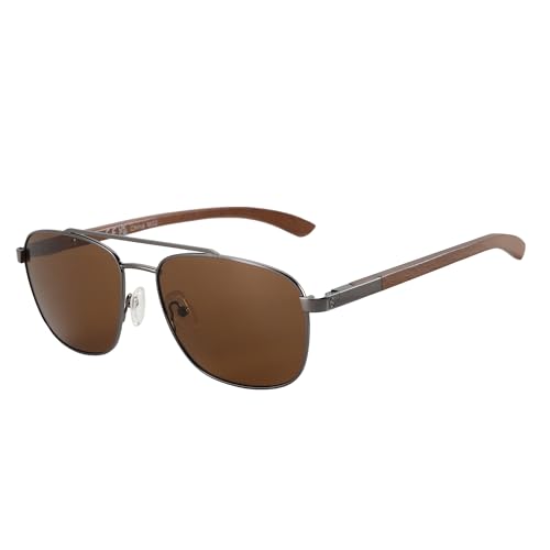Grey Frame Brown Lens
