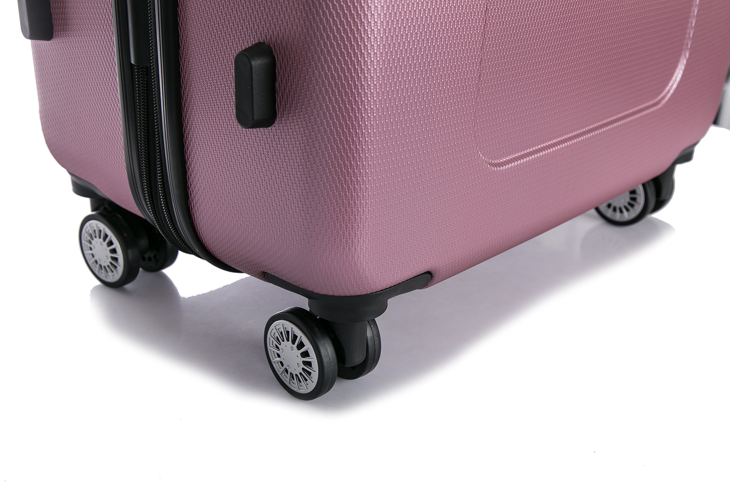DUKAP CRYPTO Spinner Wheel Luggage Set - 2 Piece Hardside Suitcases (20
