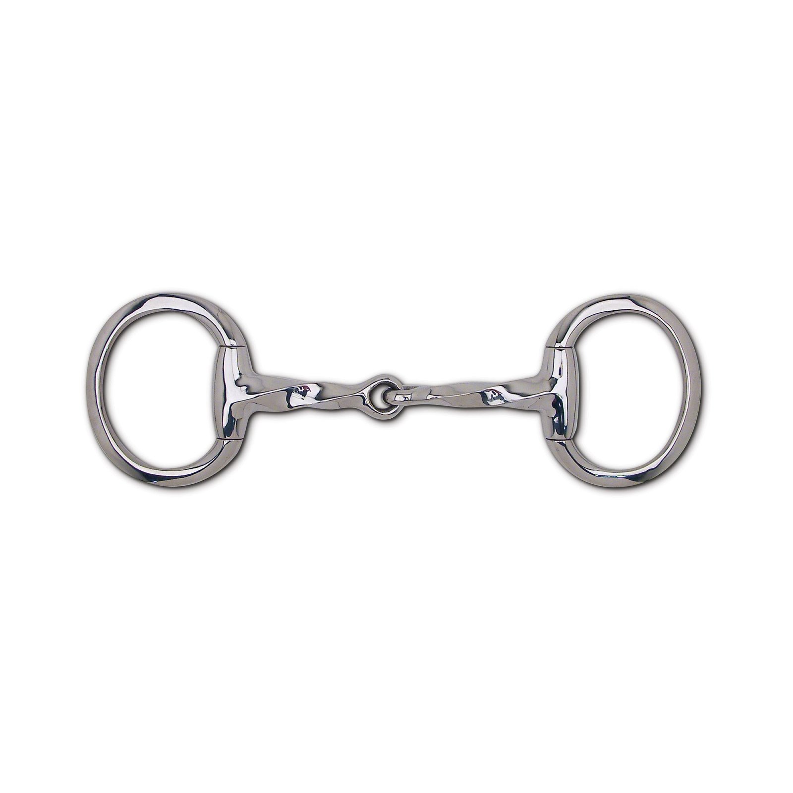 Toklat Slow Twist Eggbutt Snaffle Bit - Comfortable Horse Training Bit for Western & English Riding - Perfect for Dressage, Trail Riding & Horse Shows