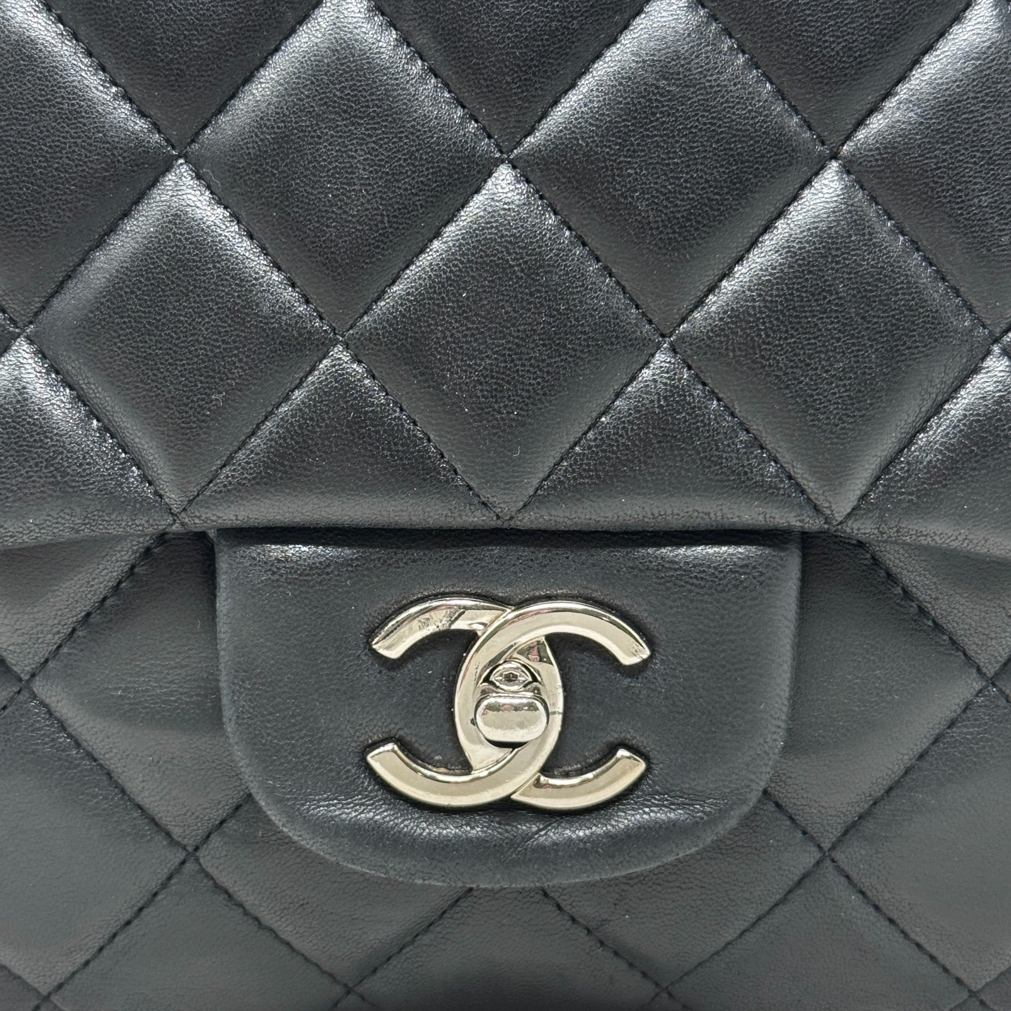Chanel Black Maxi Classic Flap Bag - Luxury Designer Handbag for Women | Perfect for Evening Events, Parties & Special Occasions