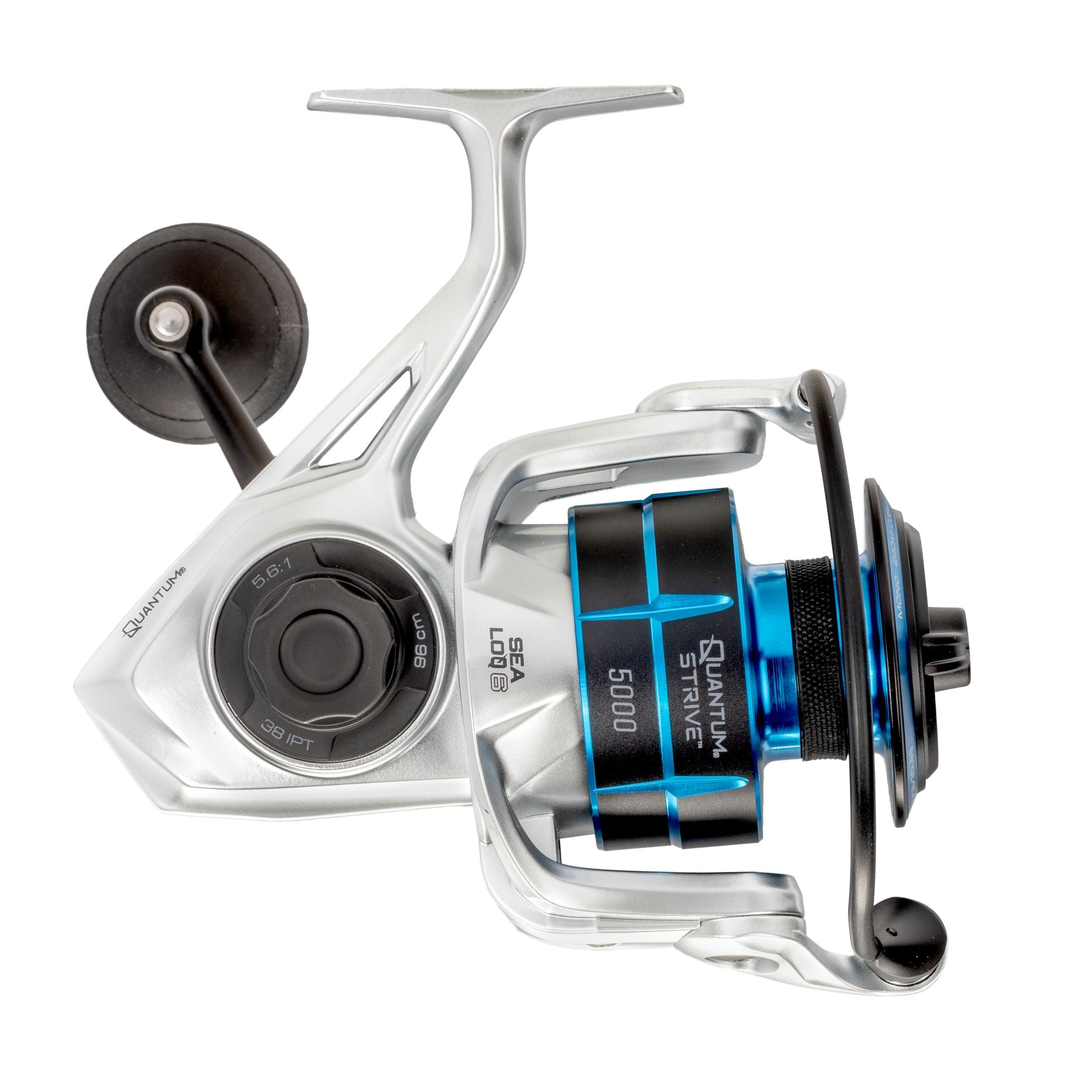 Quantum Strive Spinning Reel - High Performance Saltwater Fishing Reel with Smooth Drag System | Perfect for Offshore, Surf Fishing & Freshwater Angling