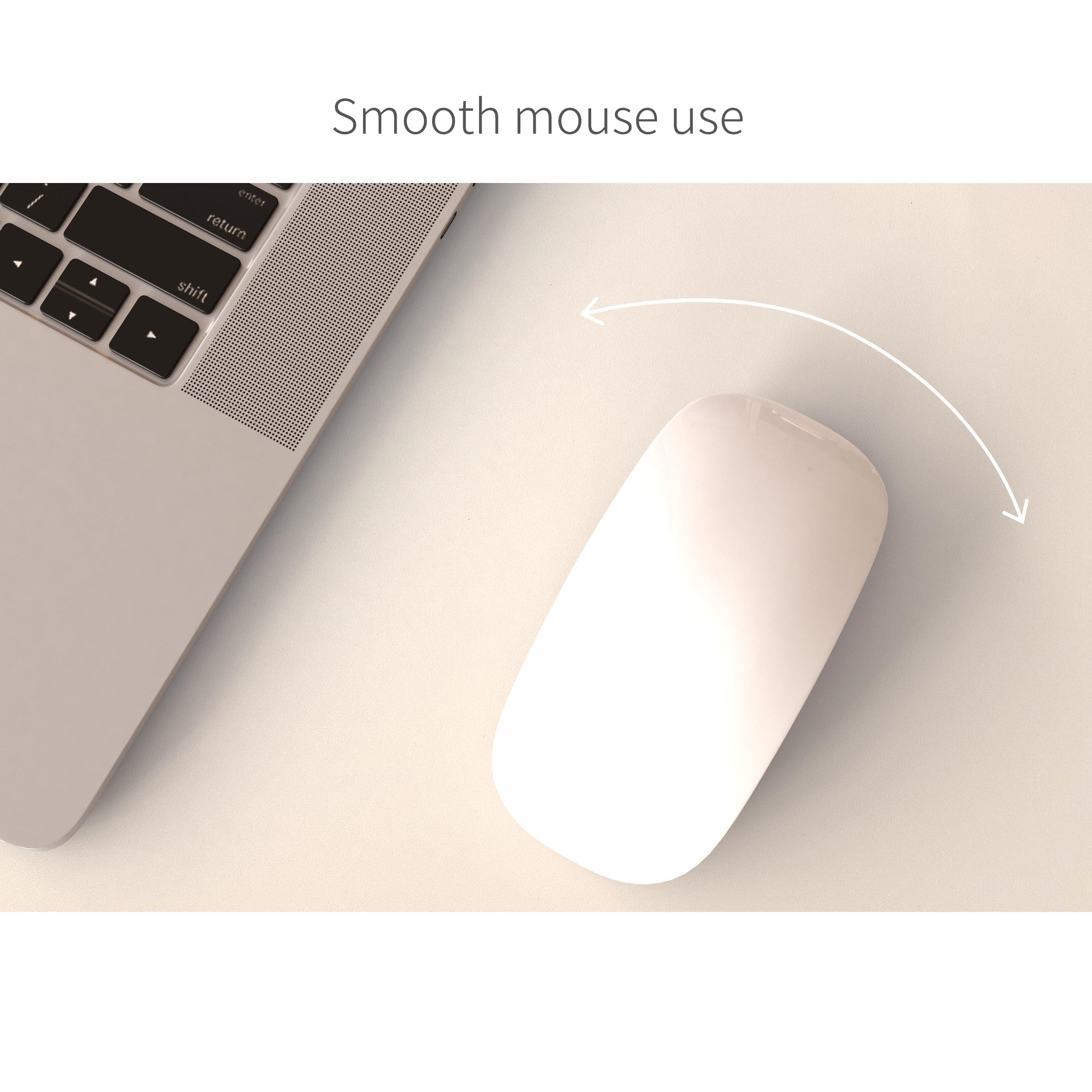 Premium Dual-Sided Desk Pad - Faux Leather & Natural Cork Mouse Mat (36