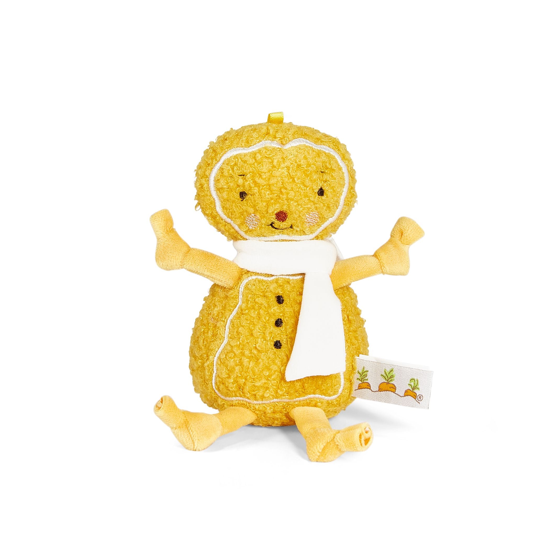 Ginger the Gingerbread Friend Roly Poly Toy - Christmas Decor & Holiday Gift for Kids - Perfect for Nursery, Christmas Tree Decorations and Winter Themed Playtime