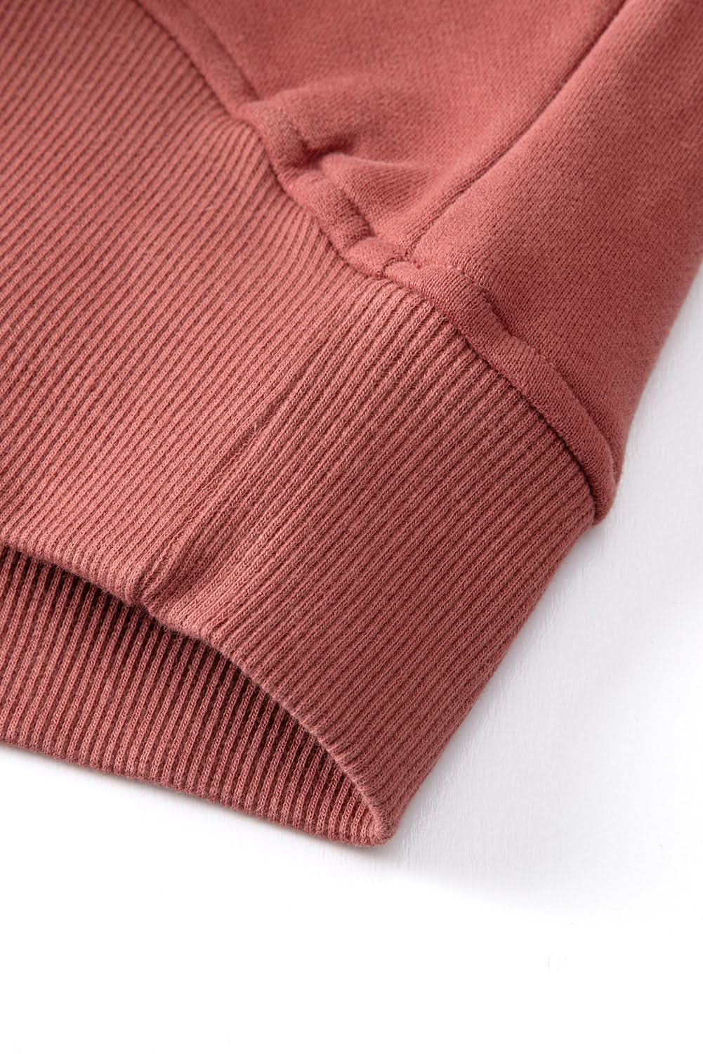 Brown Fleece Lined Zip Up Stand Collar Thumbhole Sleeve Sweatshirt for Men - Warm Winter Pullover with Thumb Holes for Outdoor Activities & Casual Wear