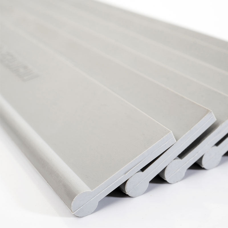 Moerman NXT R Silver Edition Standard Rubber Squeegee - Premium Window Cleaning Tool for Streak-Free Glass, Perfect for Home, Office, and Commercial Use