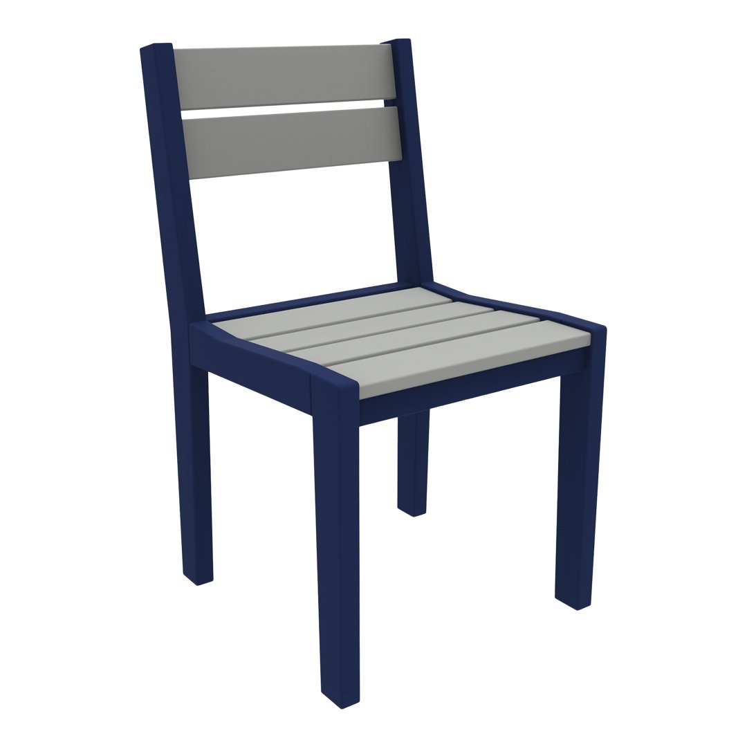 Stylish Coastline Cafe Dining Chair - Modern Wooden Bistro Chair for Kitchen, Restaurant & Patio - Perfect for Home, Cafe & Outdoor Dining