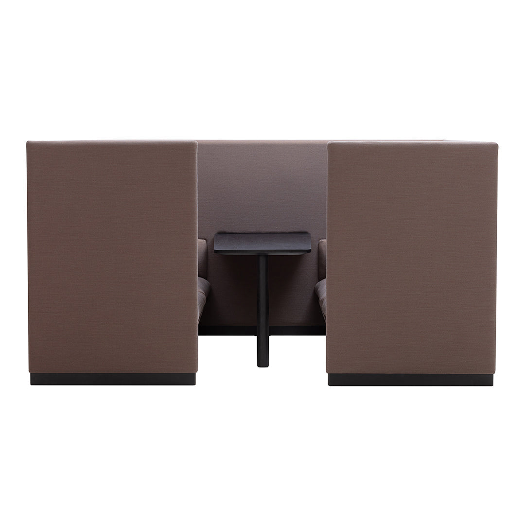 Case Combi 2 Seater Sofa with Wooden Table - Modern Living Room Furniture Set for Small Spaces | Perfect for Apartments, Studios & Cozy Home Decor