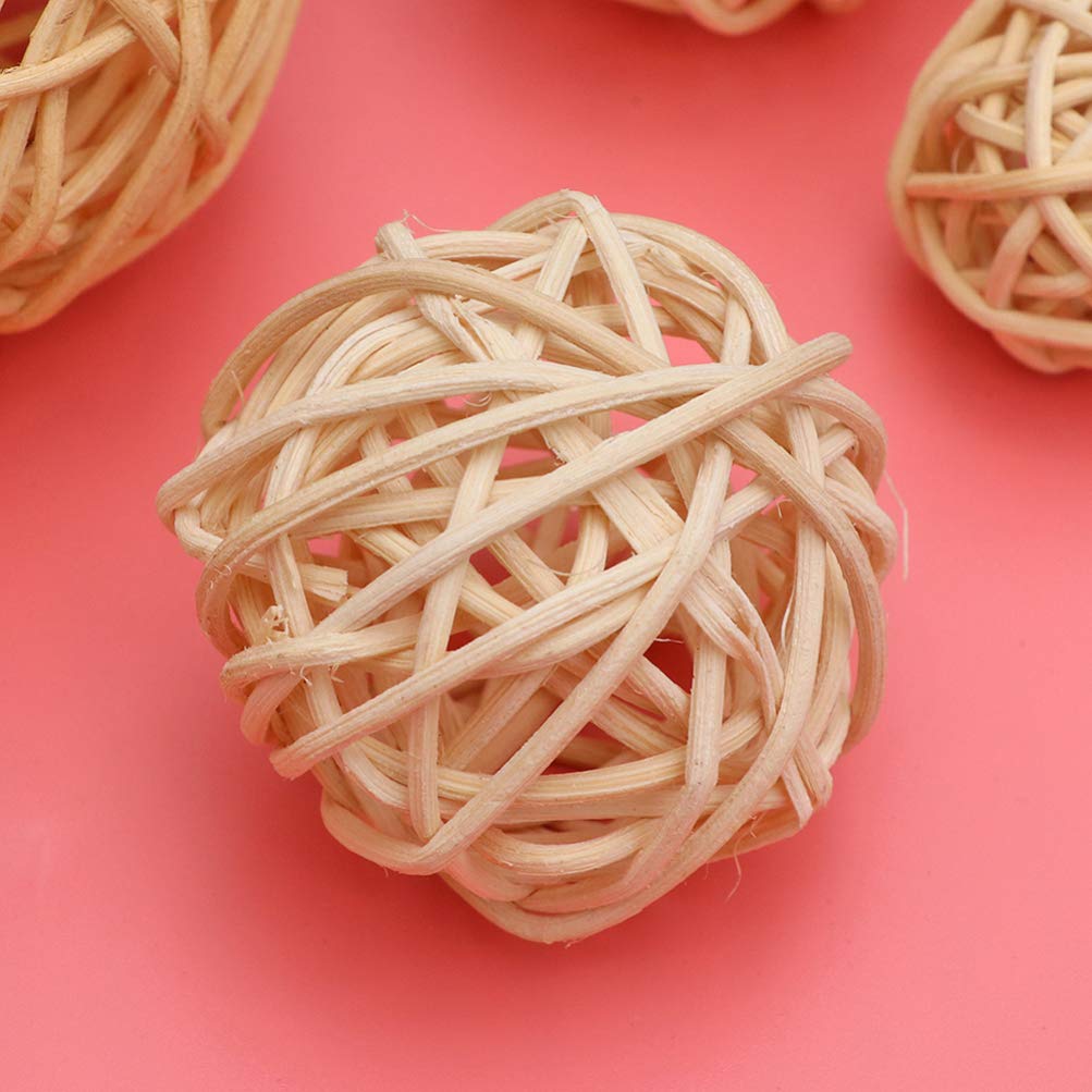 18pcs Natural Grapevine Balls for DIY Aromatherapy, Wedding Decor, Vase Filler, and Home Centerpieces - Perfect for Rustic Weddings, Boho Home Decor, and Table Scatter Arrangements