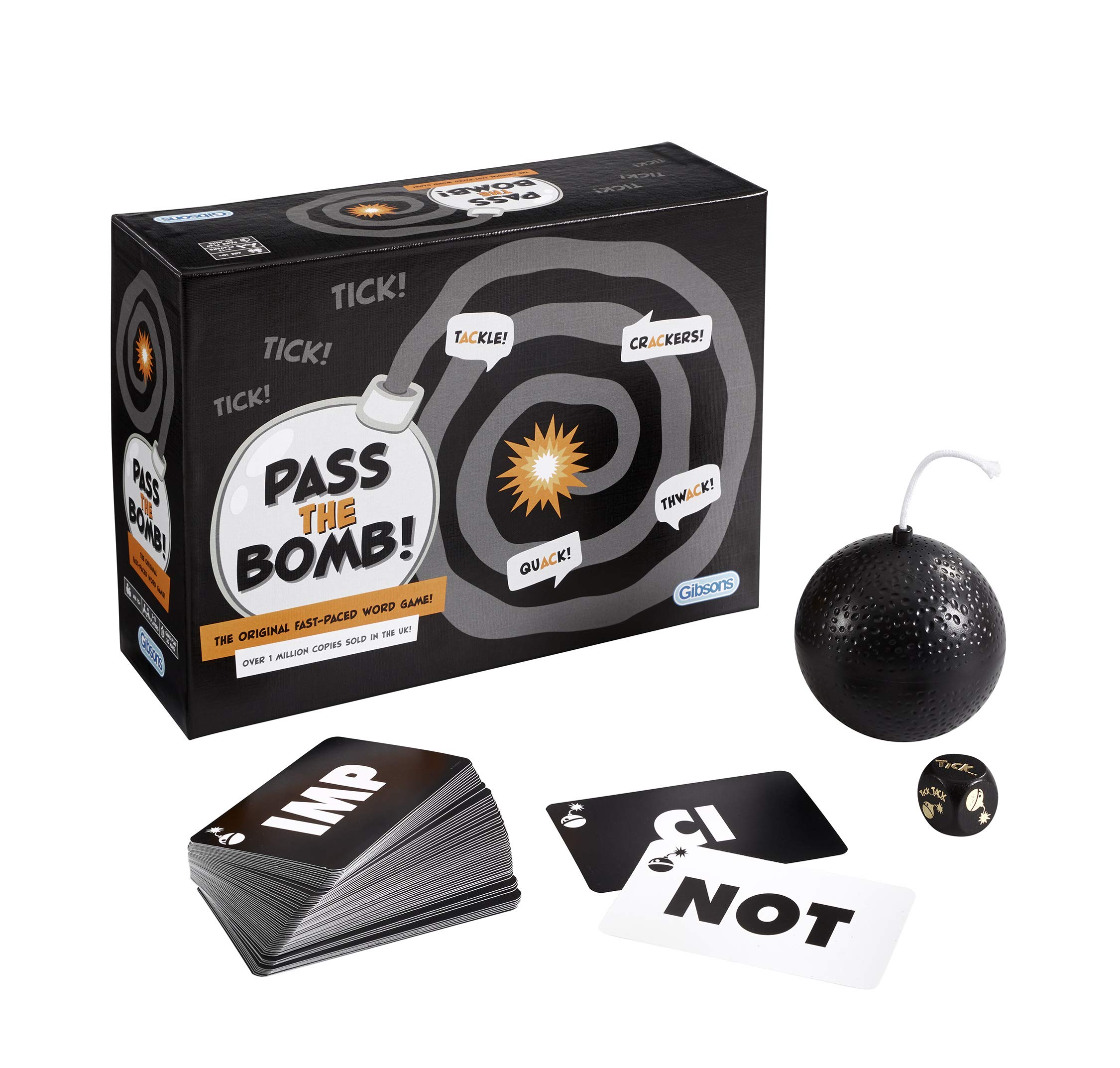 Gibson Easiplay Pass The Bomb Game - Fast-Paced Family Fun for Parties & Game Nights