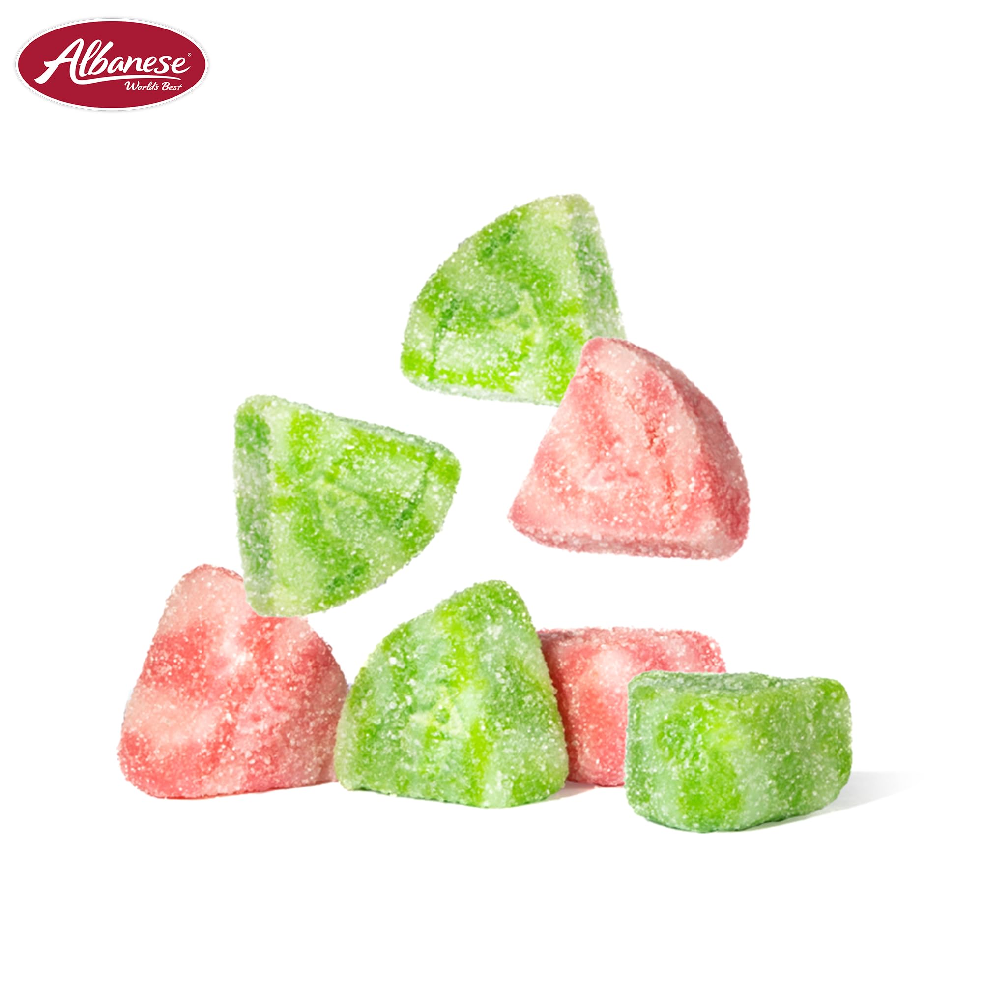 Albanese World's Best Gummy Watermelon Slices - 4.5 lb Bulk Bag of Soft & Chewy Candy - Perfect for Parties, Movie Nights & Office Snacks