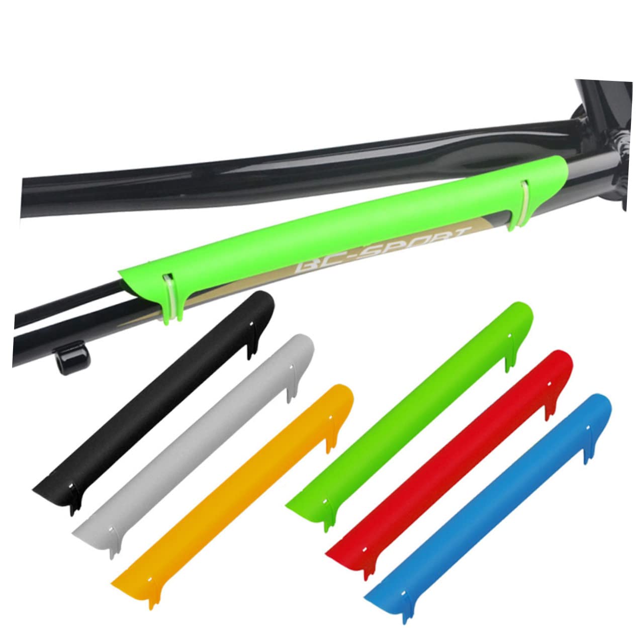 Bike Chain Protector - Durable Rubber Chain Guard & Frame Tape for Cycling - Protects Bike Chain Stays from Scratches - Perfect for Mountain Bikes, Road Bikes & Commuter Bikes