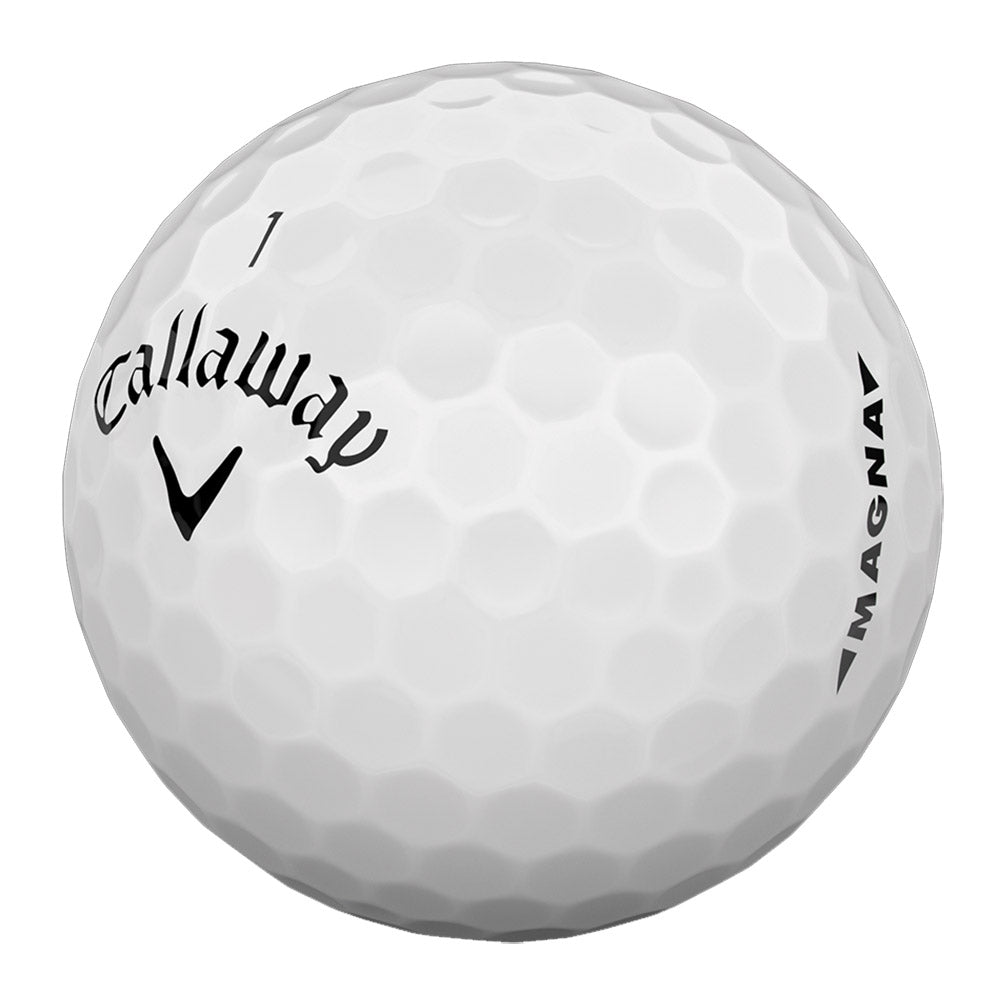 Callaway Supersoft Magna Golf Balls - 12 Pack | Ultra Soft Feel & Maximum Distance | Perfect for High Handicappers & Beginners | Ideal for Casual Play & Practice Rounds