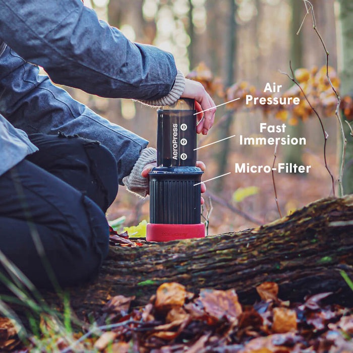 AeroPress Coffee and Espresso Maker – Portable, Fast, and Easy to Use – Perfect for Travel, Camping, and Home Brewing