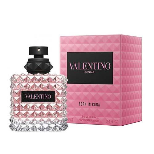 Valentino Donna Born In Roma Eau de Parfum 100ml for Women - Luxury Floral Fragrance for Date Night & Special Occasions