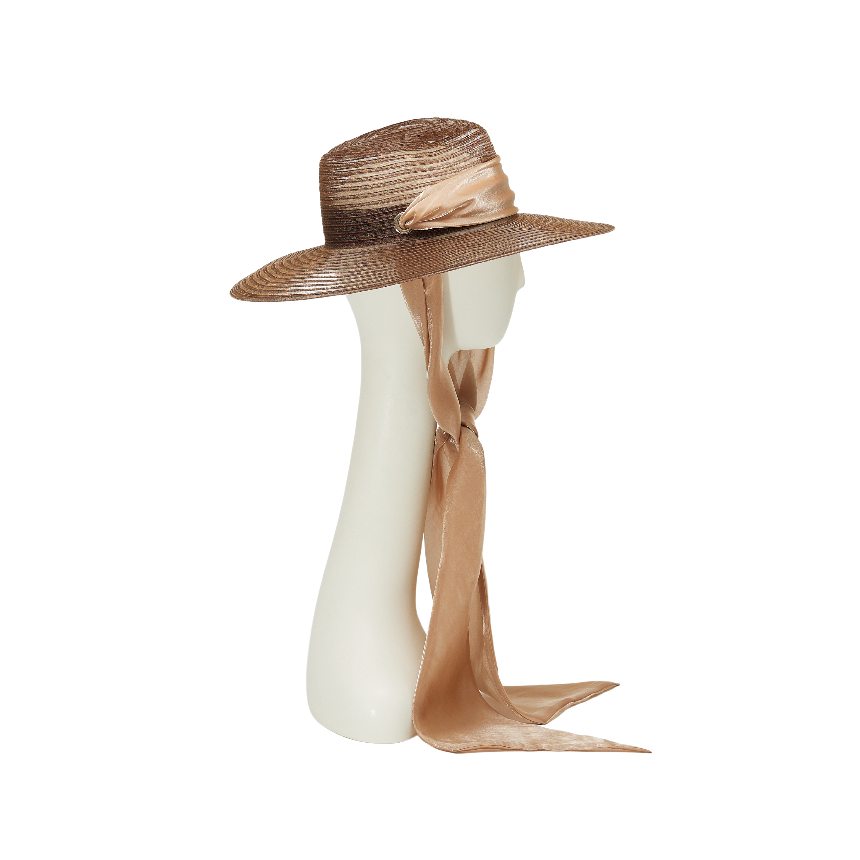 Cassidy Horsehair Packable Fedora Hat for Men & Women - Lightweight Travel Sun Hat for Outdoor, Beach, and Summer Fashion