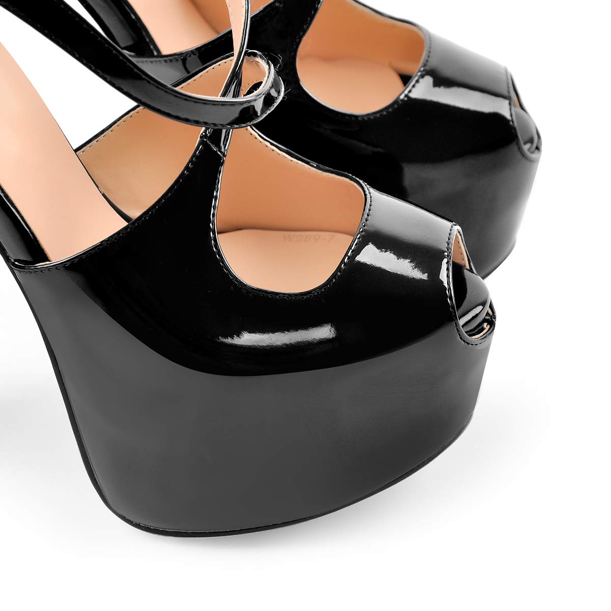 Yolkomo Women's Platform Heels - Ankle Strap Stiletto High Heel Sandals for Parties, Weddings & Night Out | Comfortable & Stylish Dress Shoes