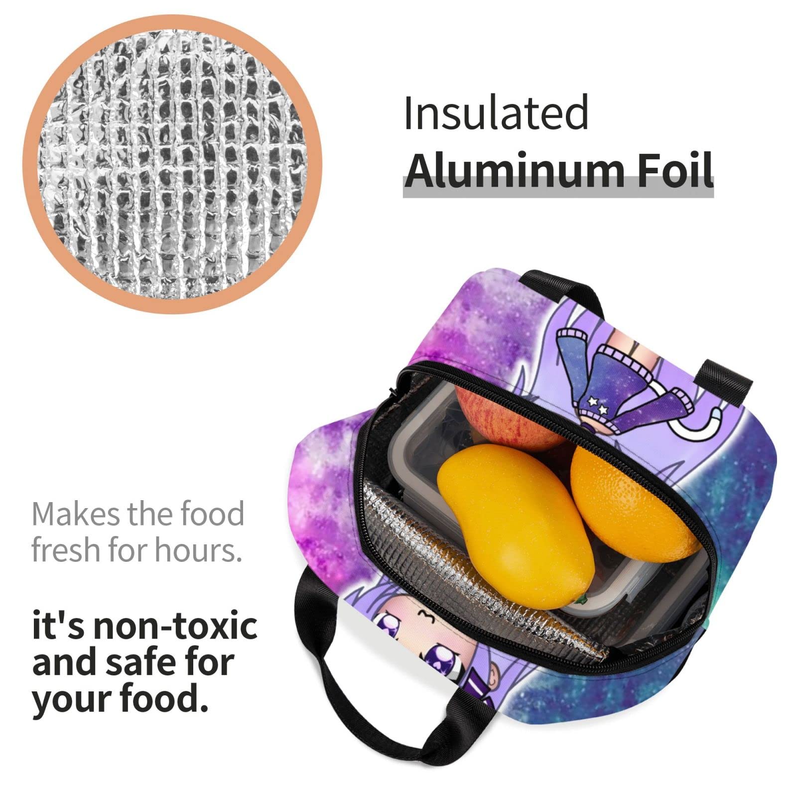 Insulated Lunch Bag for Women & Men - Reusable Lunch Box for Work, Office, Picnic & Travel - Leakproof & Thermal Tote for Adults (Perfect for Commuting, School & Outdoor Activities)