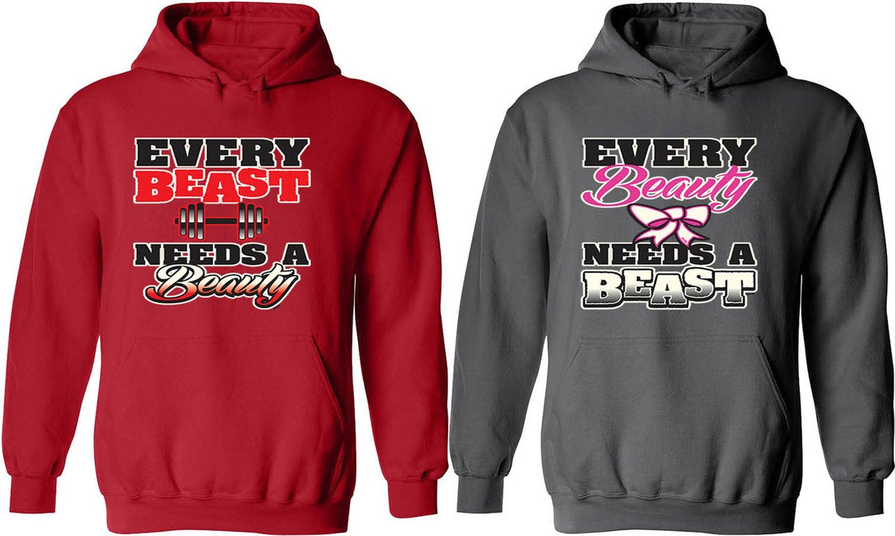 Matching Couple Hoodies - His & Her Love Sweaters for Date Nights
