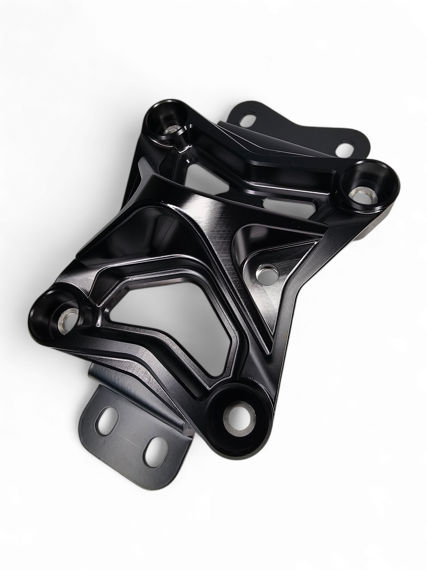 2022-2024 Can Am X3 10 Bolt Heavy Duty Radius Rod Plate with Pull Hook - Black RRP210014 - Off-Road Vehicle Protection & Recovery Accessory for UTV/ATV Adventures