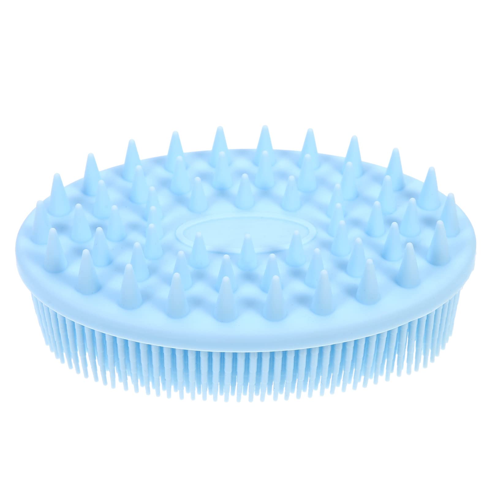 Beavorty Silicone Hair & Body Scrubber - Gentle Exfoliating Bath Brush for Kids & Adults - Perfect for Shower, Scalp Massage & Skin Care