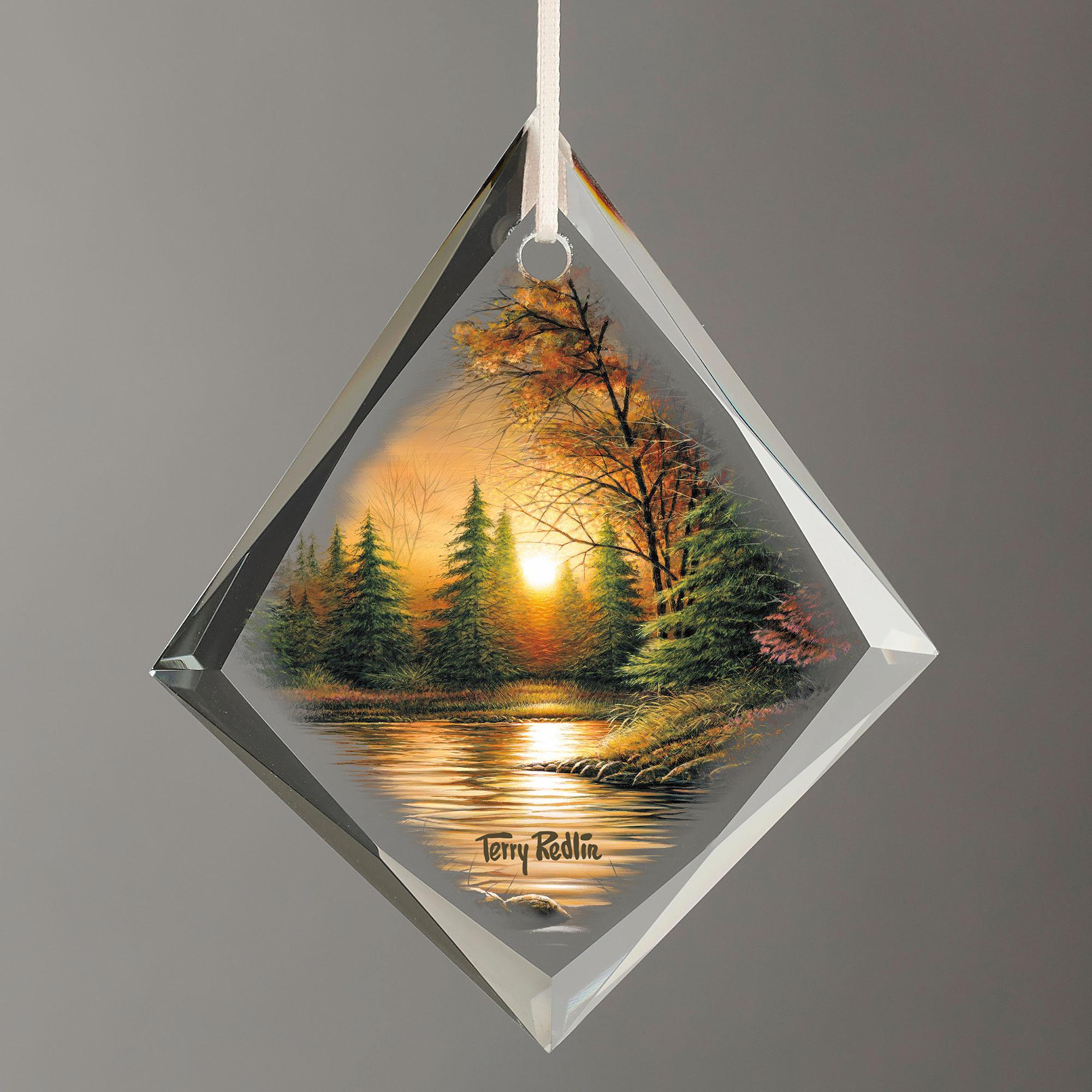 Evening Solitude Sunset Wall Art - Stunning Landscape Painting for Home & Office Decor | Perfect for Living Room, Bedroom, or Meditation Space