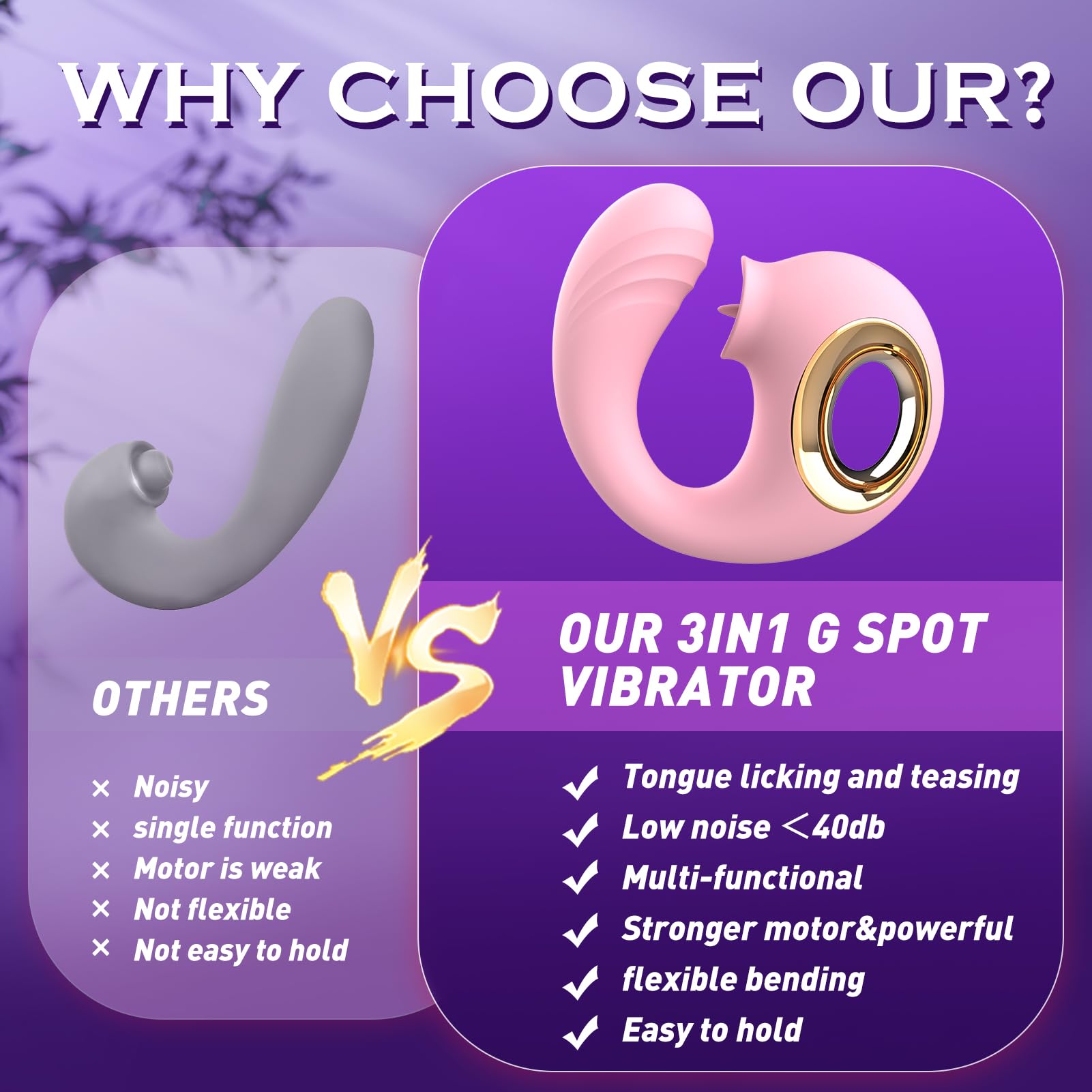 Premium Rose Sex Toy for Women - 12 Vibration & Tongue Licking Modes, G-Spot & Clitoral Stimulator, Adult Toys for Couples & Solo Play - Perfect for Romantic Nights & Spicing Up Your Relationship