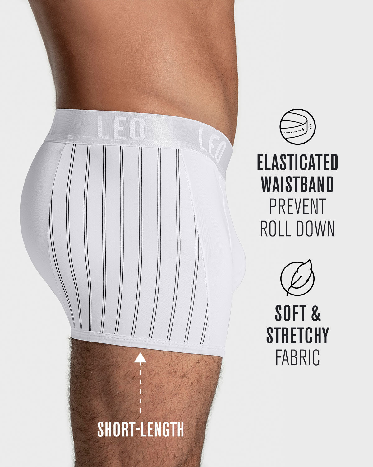 Perfect Fit Trunk with Contrast Details - Stylish Men's Underwear for Everyday Comfort | Ideal for Work, Gym & Travel