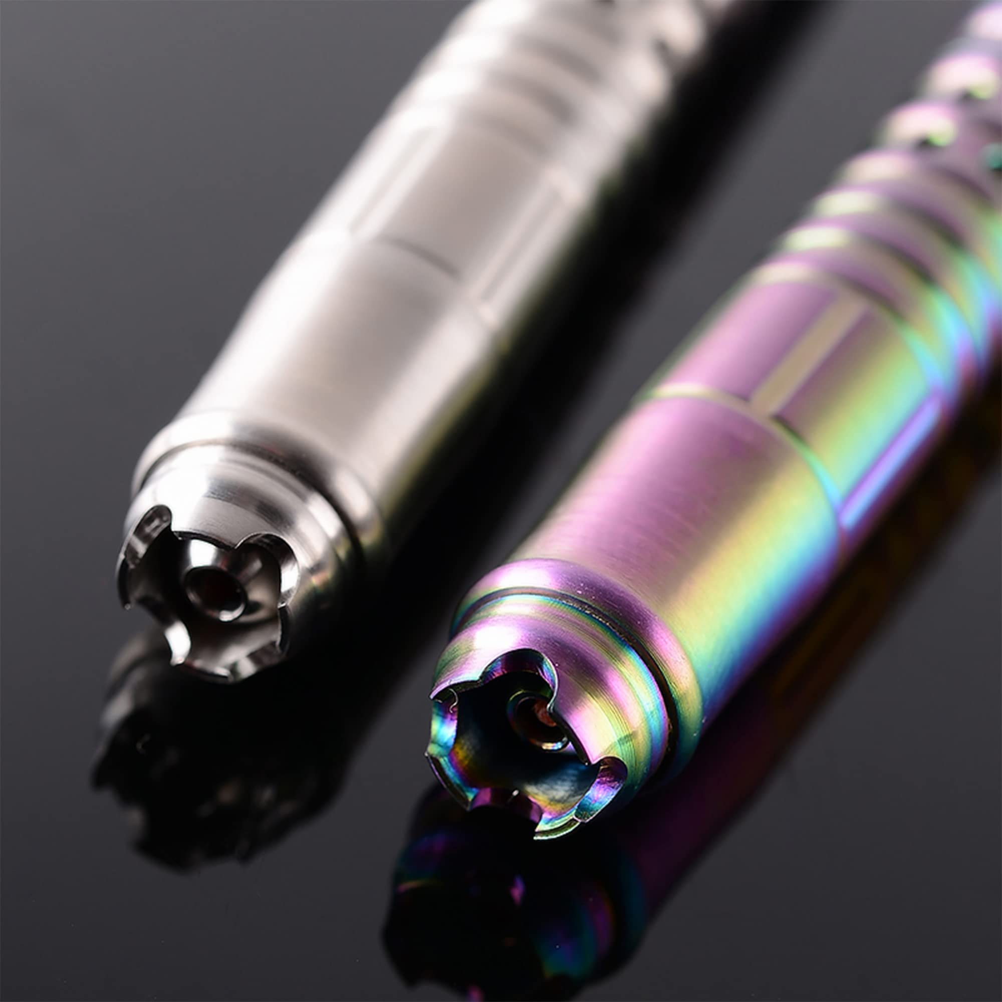 Titanium Alloy Bolt Action Tactical Pen - EDC Pocket Survival Gear, Self Defense Tool & Writing Pen (5.5 Inch) for Outdoor Adventures, Emergency Rescue & Everyday Carry