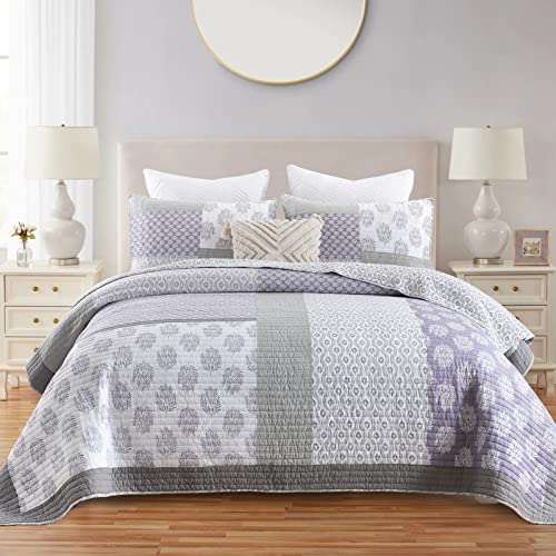 Purple/White/Grey