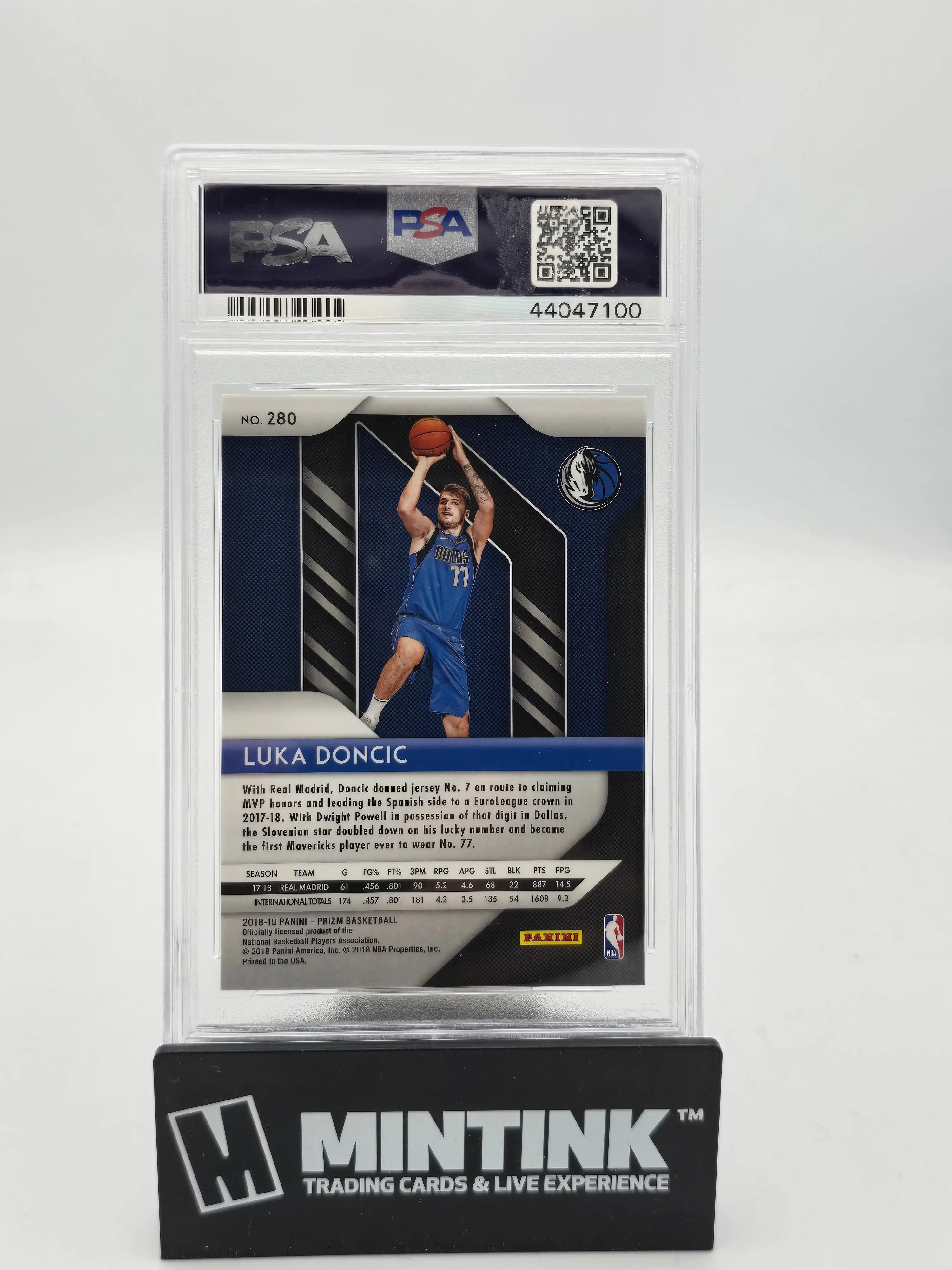 2018 Panini Prizm Basketball Luka Doncic Rookie Card PSA 10 Gem Mint - Collectible Sports Trading Card for NBA Fans & Memorabilia Collectors