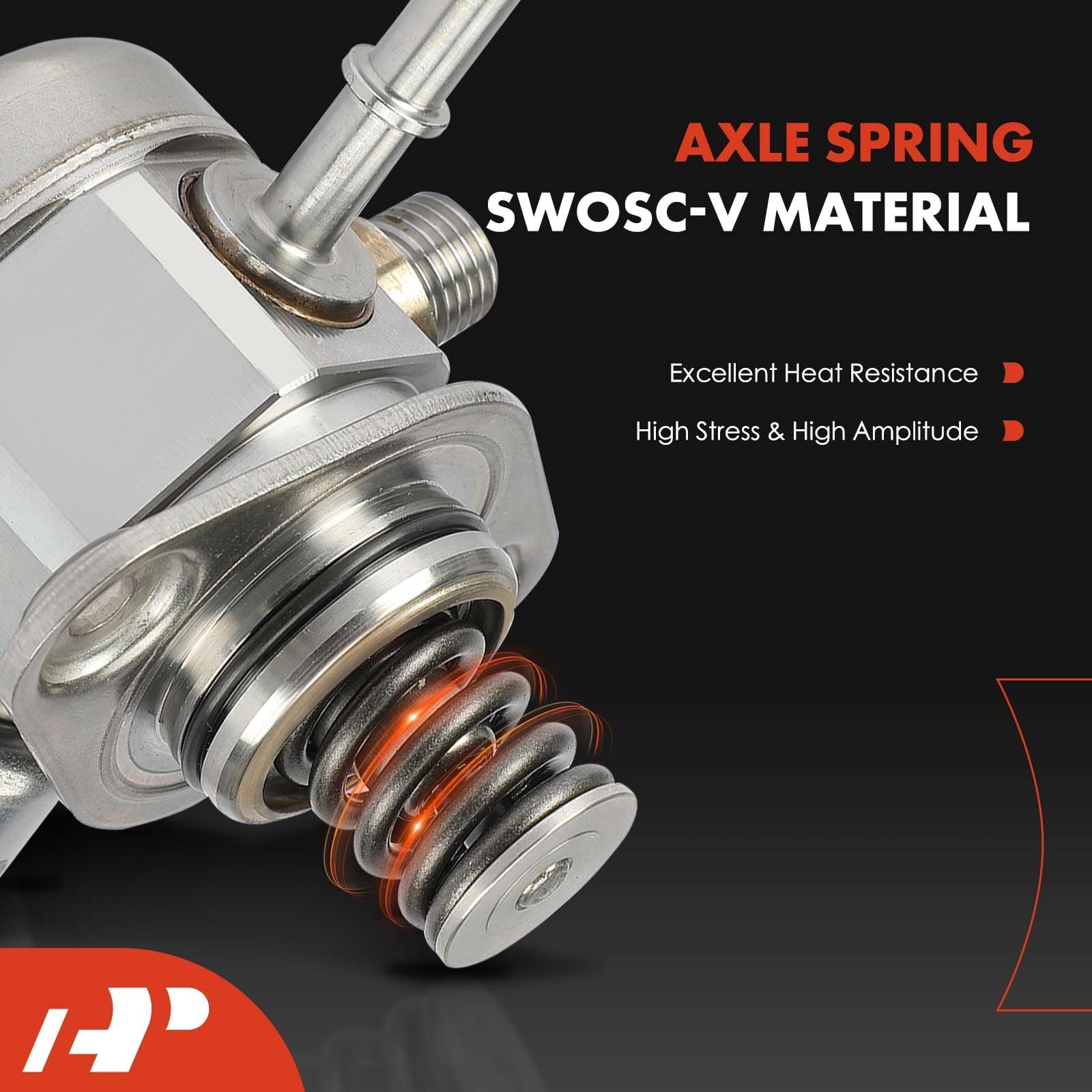 Premium High Pressure Fuel Pump Compatible with Ford Explorer, Escape, Fusion, Focus, Edge, Taurus, Police Sedan & Land Rover Range Rover Evoque, Discovery Sport, LR2 & Lincoln MKZ, MKC, MKT - Replacement Part for Improved Engine Performance & Fuel Efficiency
