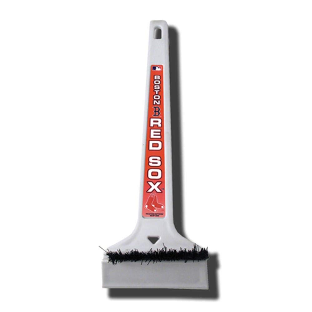 Rico MLB Large Ice Scraper for Car Windshield - Heavy Duty Snow Brush with Extended Handle for Trucks & SUVs - Perfect for Winter Car Care & Snow Removal