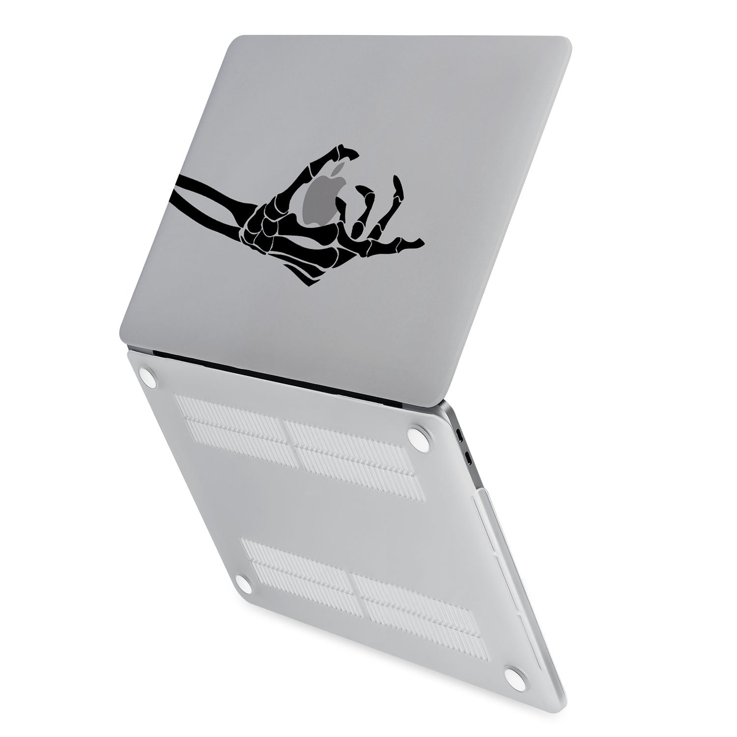 Stylish MacBook Fun Case with Bones Design - Durable & Protective Laptop Cover for MacBook Air/Pro - Perfect for Work, Travel & School