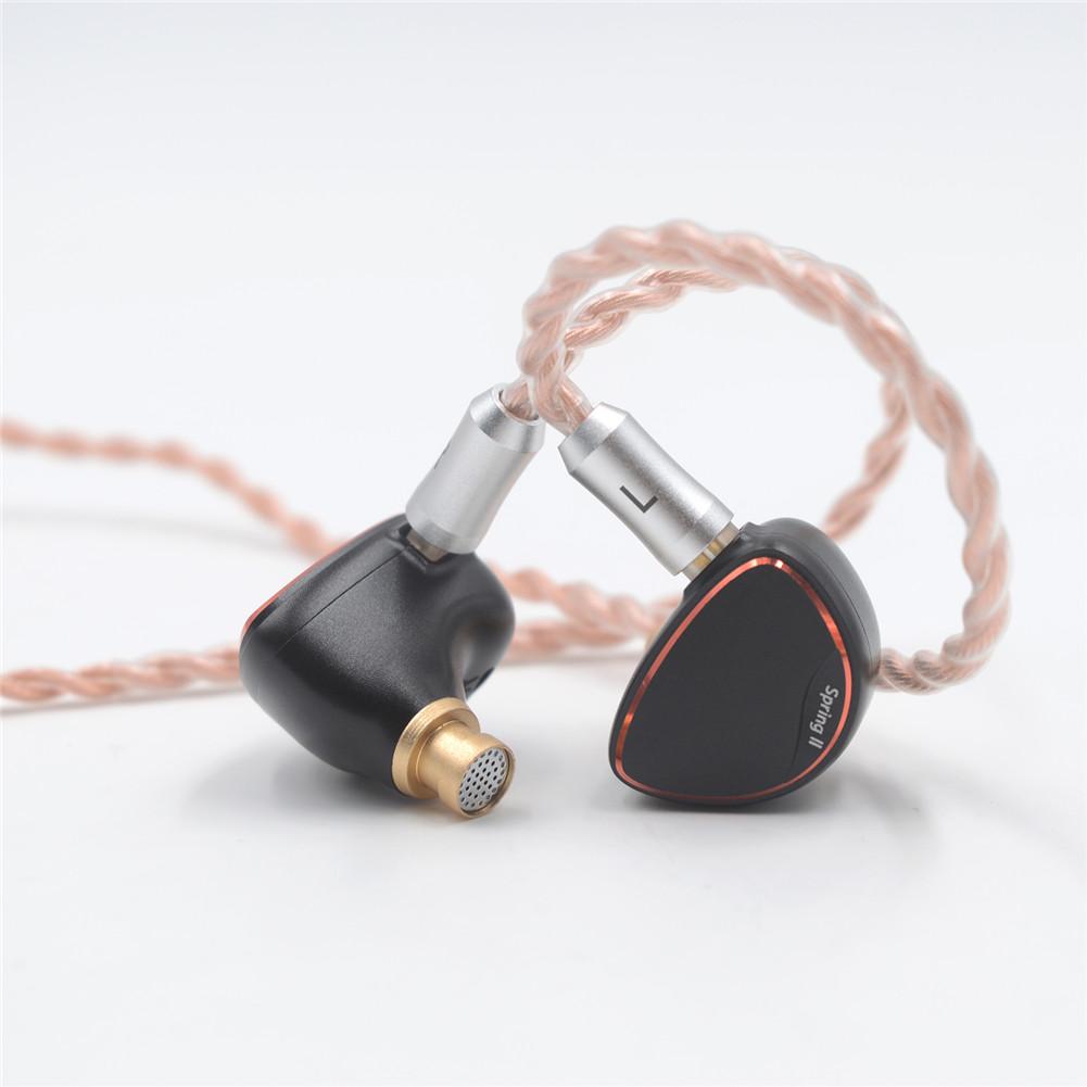 BQEYZ Spring 2 HiFi In-Ear Monitors with Balanced Armature Drivers - Premium Sound Quality for Audiophiles, Musicians & Studio Recording