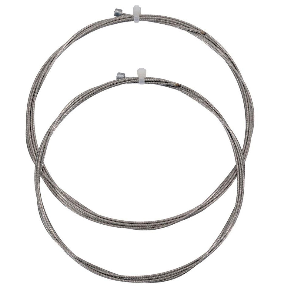 Aztec Stainless Steel Brake Cable Set for Mountain Bikes - Front & Rear Brake Cables | Durable & Smooth Braking for Off-Road & Trail Riding