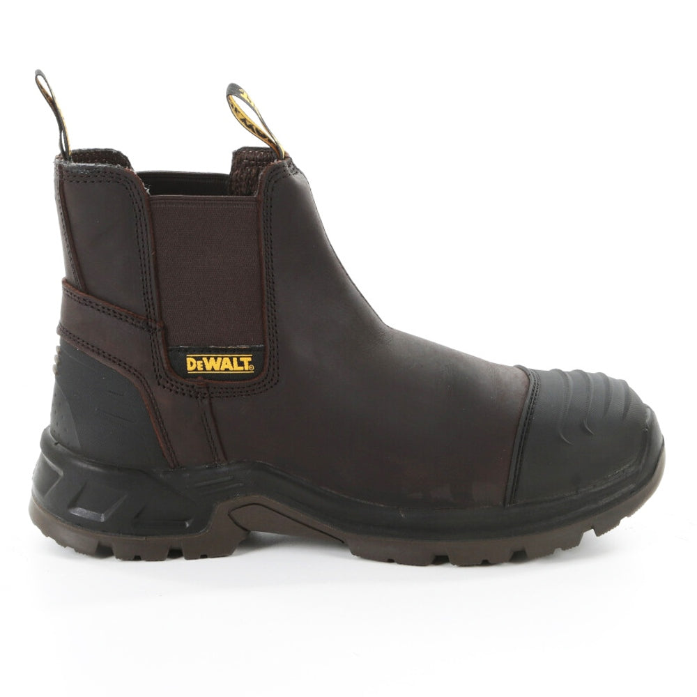 DeWalt Grafton Waxy Safety Work Boots - Waterproof Steel Toe Construction Boots for Men - Ideal for Construction, Landscaping & Outdoor Work