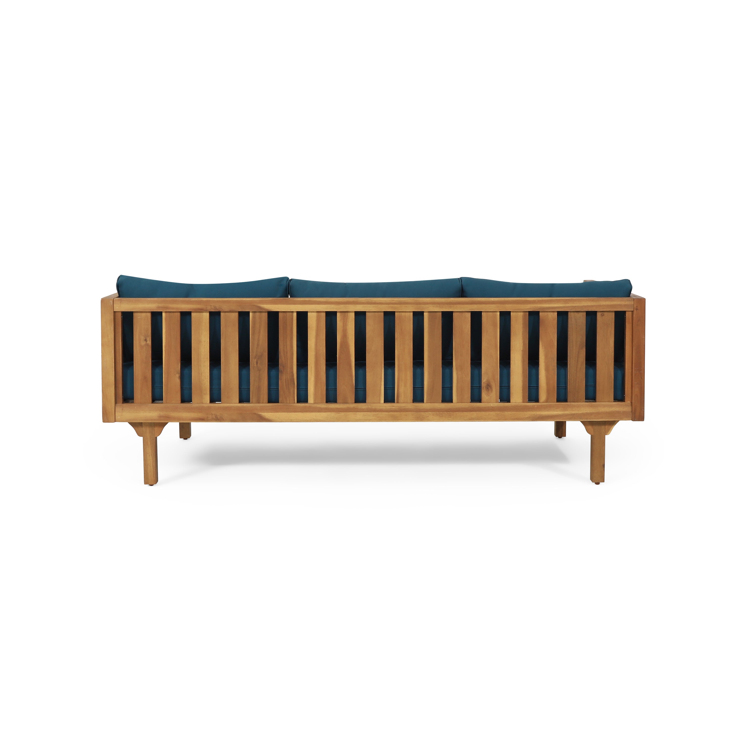 CLAREMONT 3-Seater Daybed - Modern Sofa Bed for Living Room, Guest Room & Patio - Comfortable Lounge Furniture for Small Spaces