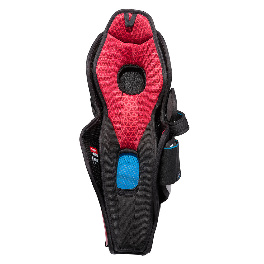 CCM Jetspeed Control 2023 Junior Ice Hockey Shin Guards - Youth Protective Gear for Hockey Players - Perfect for Practice & Games