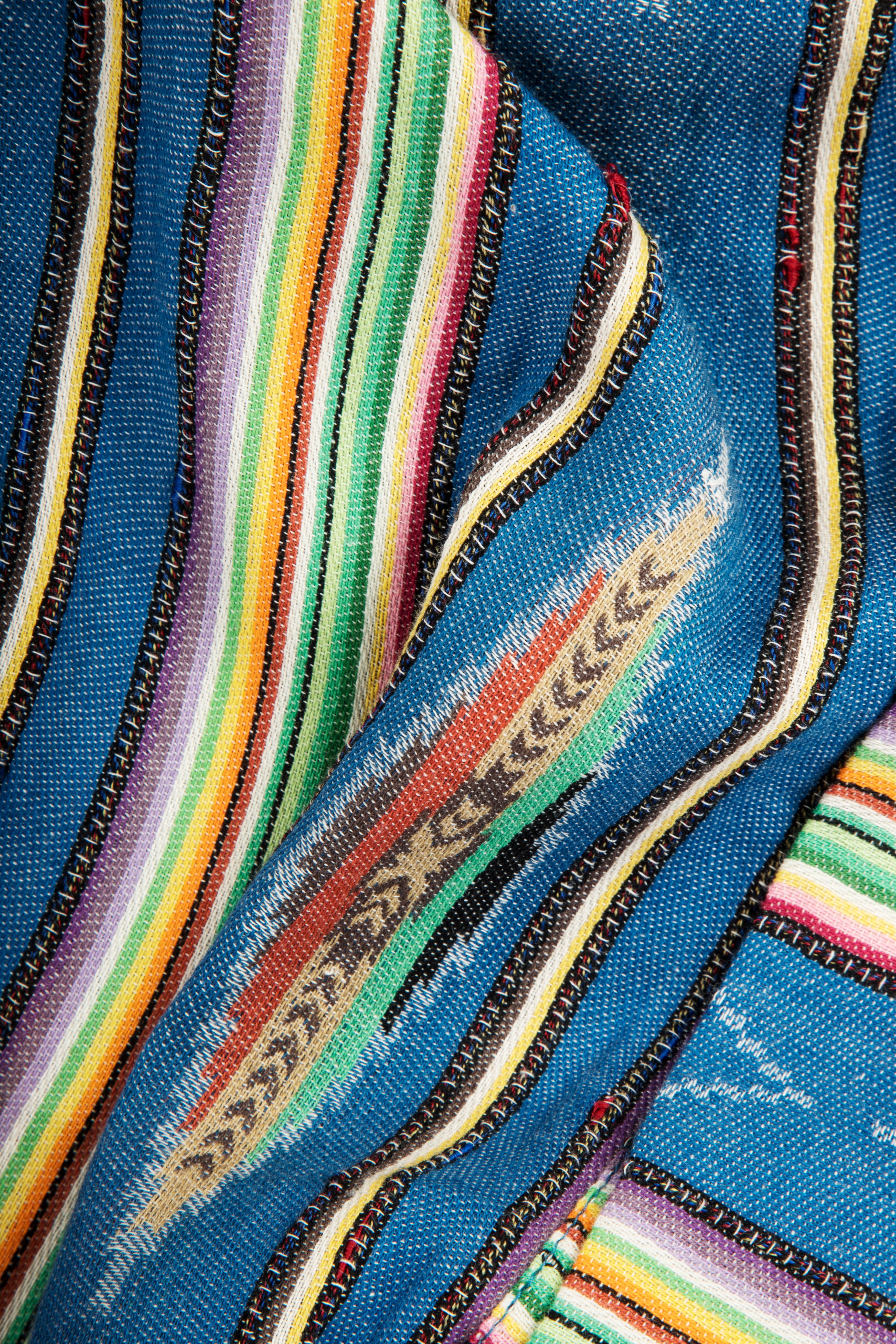Stylish Ikat Striped Jacket for Women - Lightweight Spring/Summer Cover-Up - Perfect for Beach, Vacation & Casual Outings