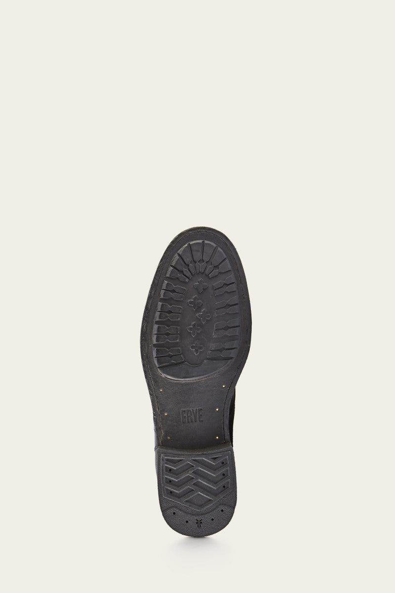 Tyler Black Lace-Up Boots for Men - Stylish & Comfortable Footwear for Casual Outfits, Work & Outdoor Activities