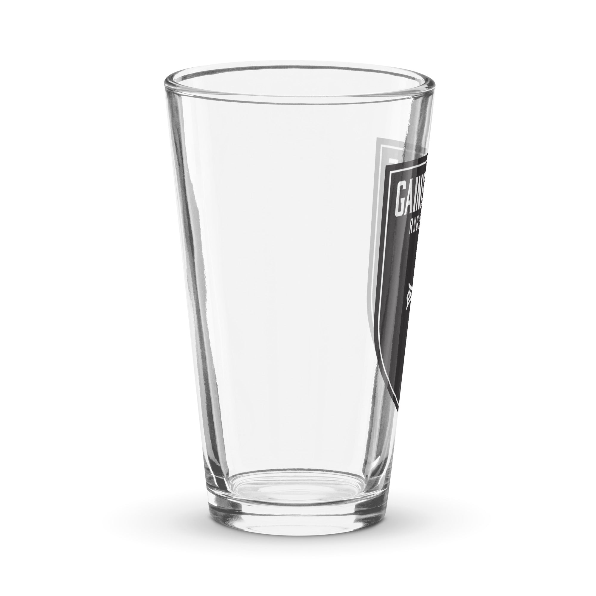 Gainesville Spartans RFC Pint Glass - 16oz Beer Glass with Team Logo - Perfect for Rugby Fans, Home Bars & Game Day Parties