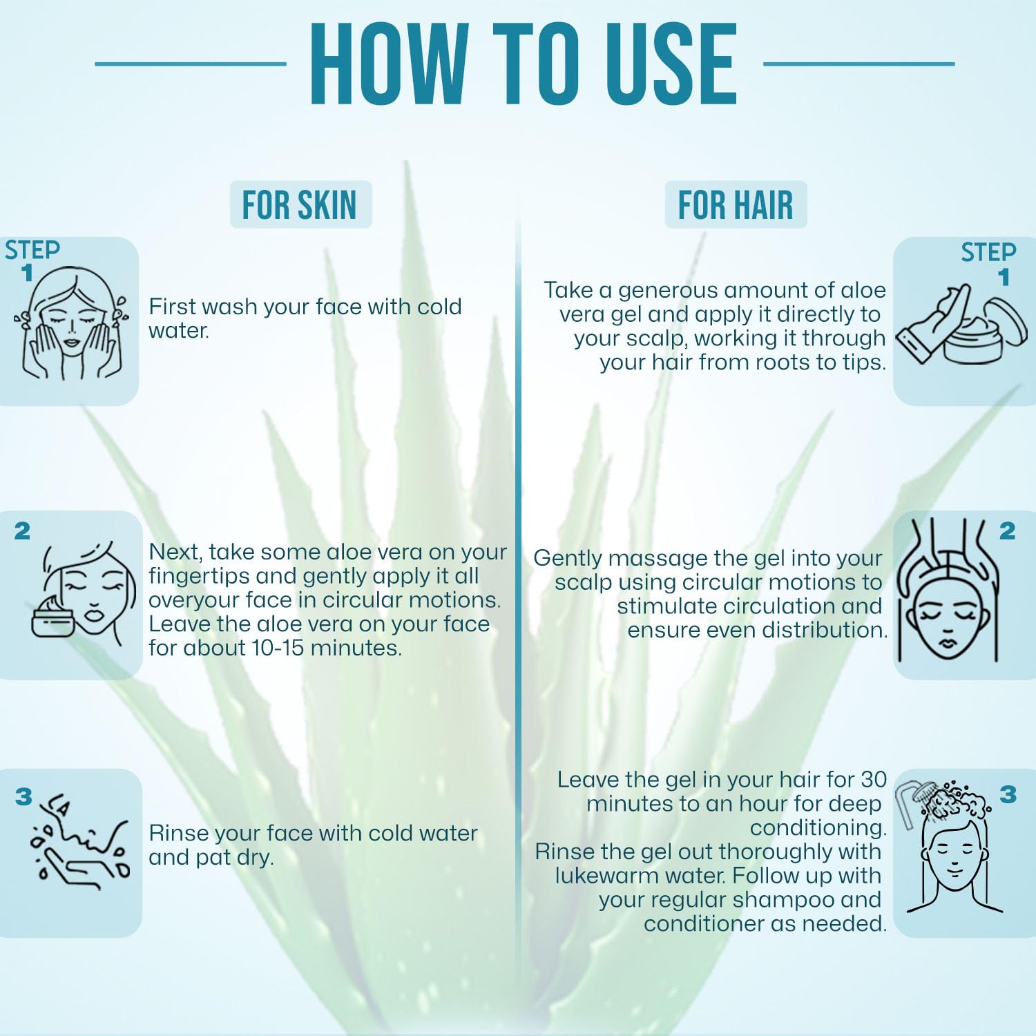 PRZ 100% Pure Natural Aloe Vera Gel (500g) - Hydrating Moisturizer for Face & Body, Hair Gel, Skin Treatment for Acne Scars & Glowing Skin | Perfect for Daily Skincare, Sunburn Relief & DIY Beauty Recipes