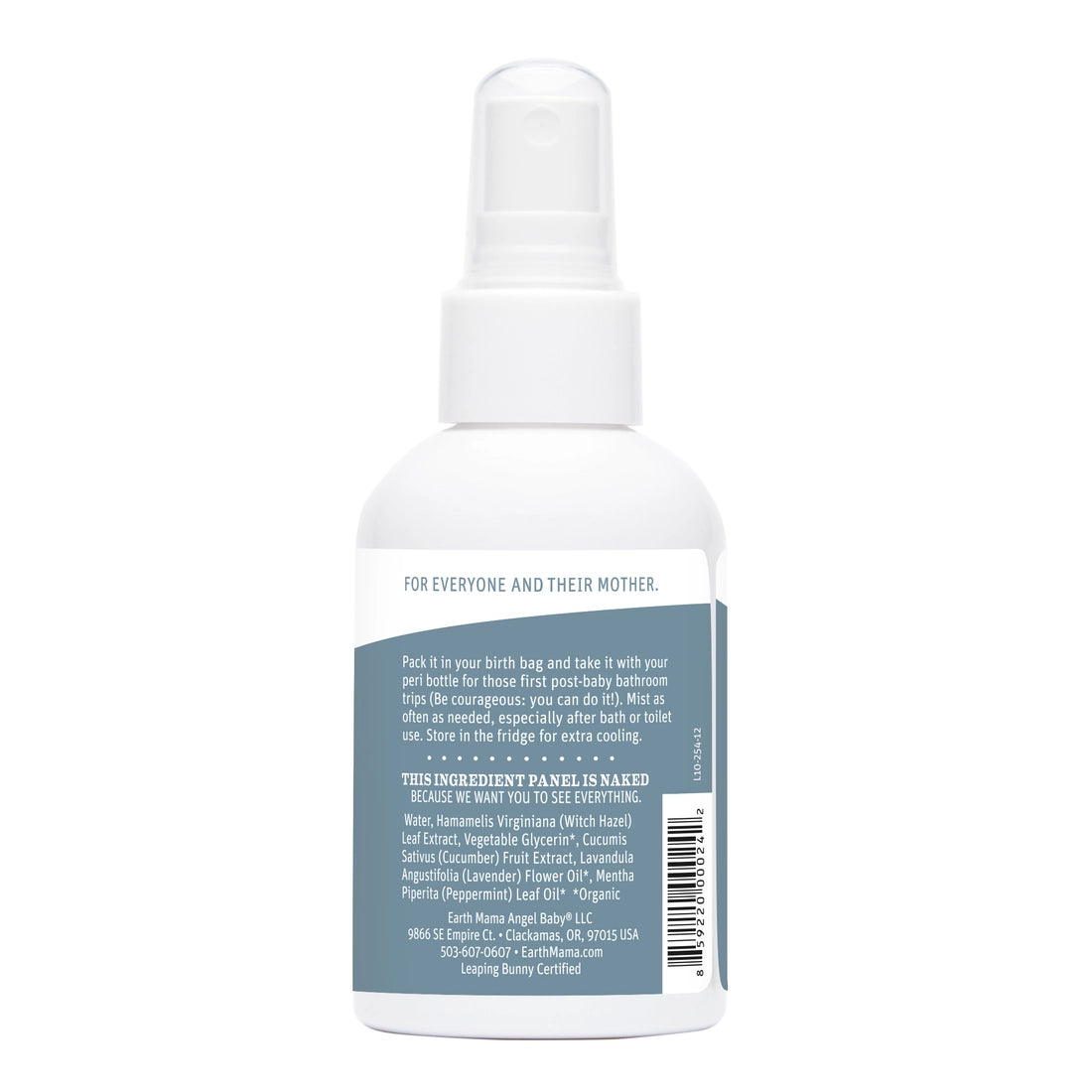 Earth Mama Organics Herbal Perineal Spray - Natural Postpartum Care for Soothing & Healing - Perfect for Post-Delivery Recovery, C-Section Relief & Postpartum Comfort