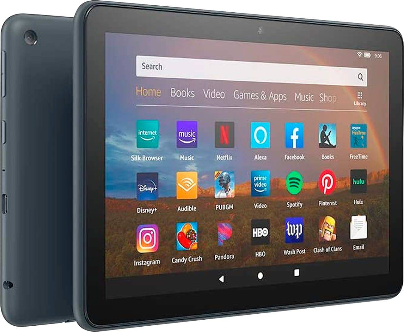 Amazon Fire HD 8 Plus (10th Gen) 8-Inch Tablet 32GB - Fast Performance, Wireless Charging, Long Battery Life for Streaming, Reading & Gaming