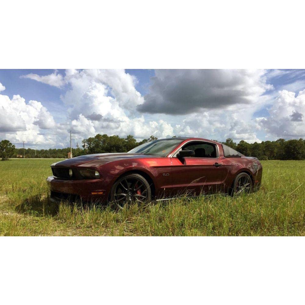 KPMF K75408 Gloss Red Black Iridescent Vinyl Car Wrap Film - 5ft x 10ft (50 sq/ft) - Premium Automotive Vinyl for Cars, Trucks & Motorcycles - DIY Vehicle Customization & Protection