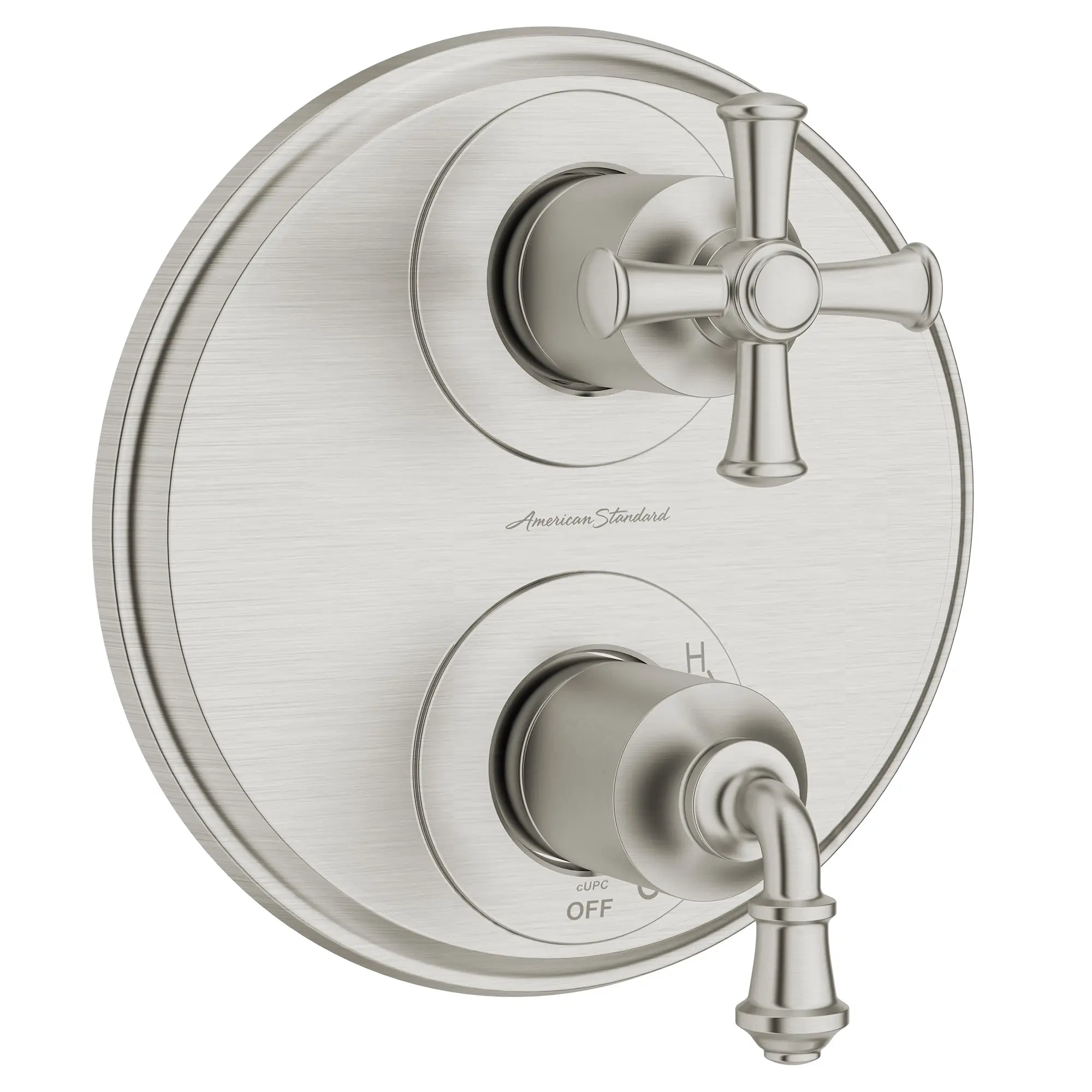 Delancey® 2 Handle Integrated Shower Diverter Trim Kit - Chrome Finish for Bathroom & Shower Remodel - Perfect for Modern Home Upgrades